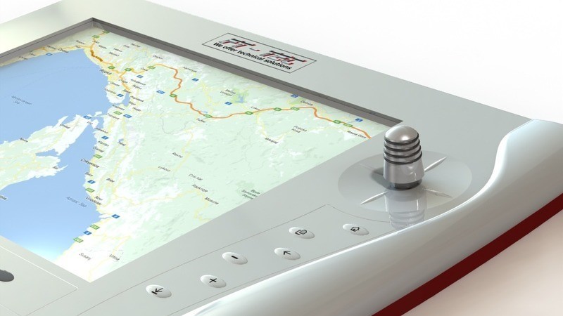 Embedded Hardware MFD Touchscreen Karte